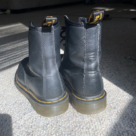 US women’s size 7 black Dr. Martins - Picture 2 of 4